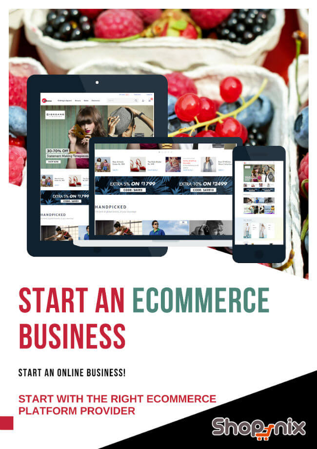Start an ecommerce business India